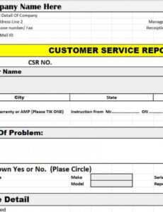 Free Editable Call Center Daily Report Template Pdf