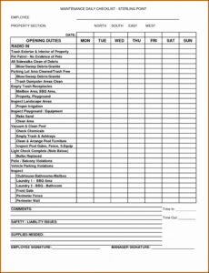 Free Printable Employee Daily Activity Report Template