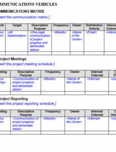 Free Printable Functional Communication Profile Report Template Sample