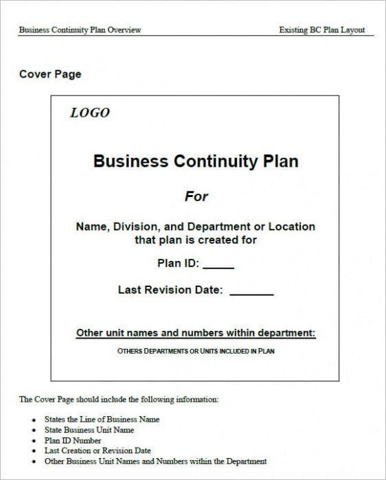 Top  Business Continuity Test Report Template Docs