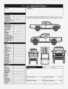 Top  Daily Vehicle Inspection Report Template Pdf