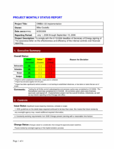 Top Printable Agile Project Weekly Status Report Template Docx