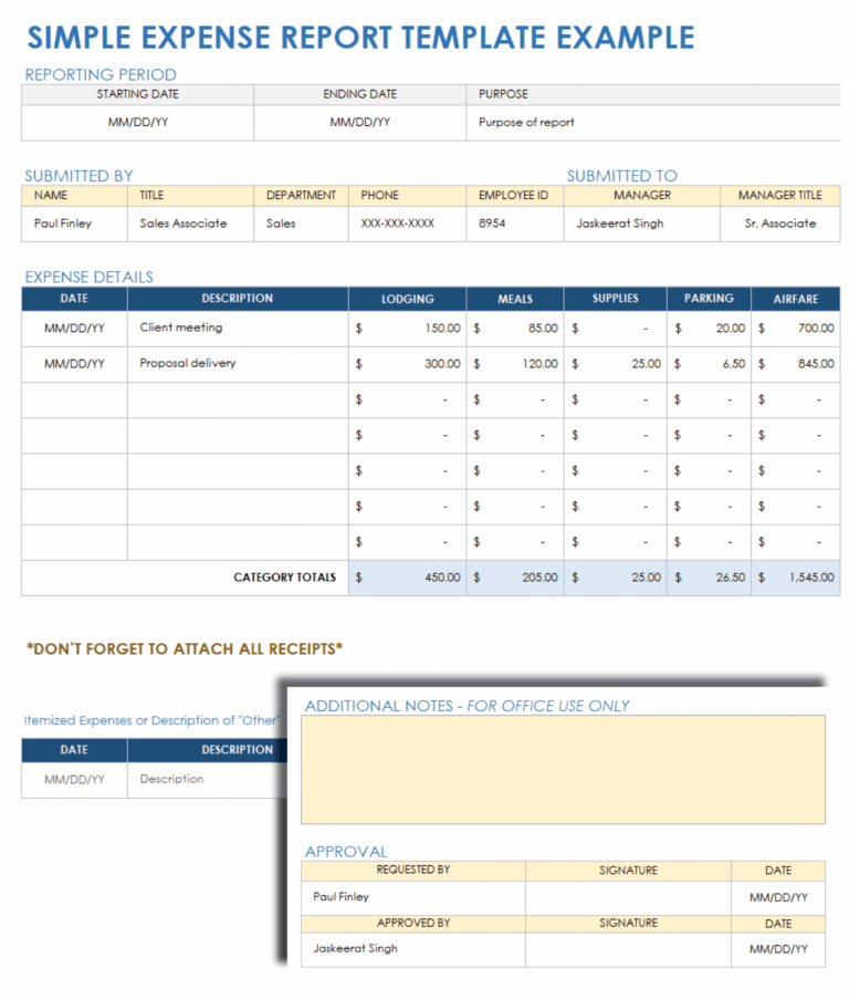 Top Printable Event Income And Expense Report Template - Tacitproject