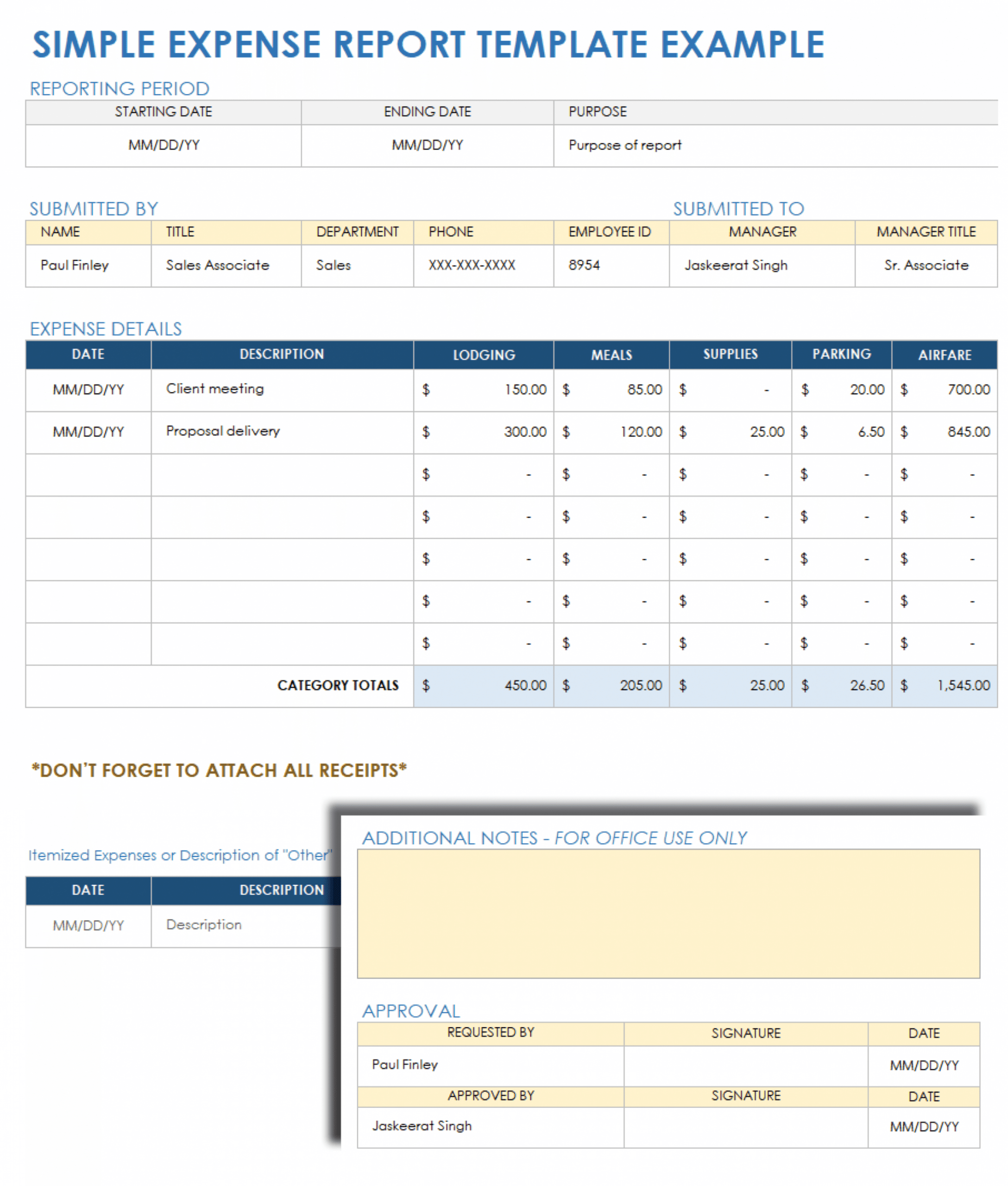 Top Printable Event Income And Expense Report Template Tacitproject