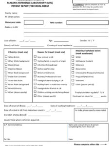 10 Printable Patient Incident Report Form Template Sample