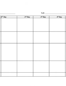 5 Printable 4Th Grade Lab Report Template Example