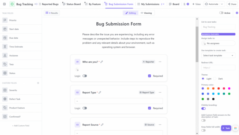 5 Printable Software Bug Incident Report Template Docx - Tacitproject