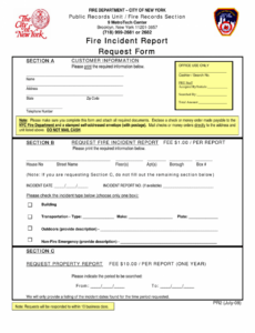 6 Editable Fire Incident Investigation Report Template