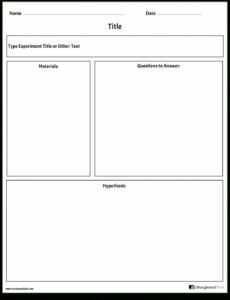 7  5Th Grade Lab Report Template Example