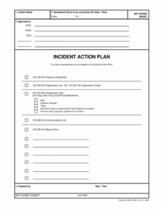 7 Editable Chemical Spill Incident Report Template Pdf