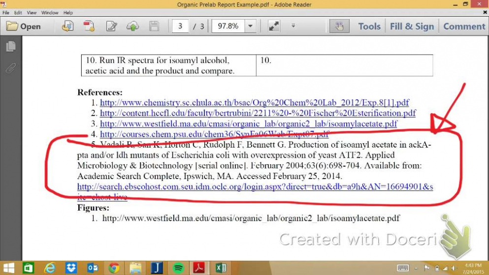 7 Editable Organic Chemistry Lab Report Template Doc