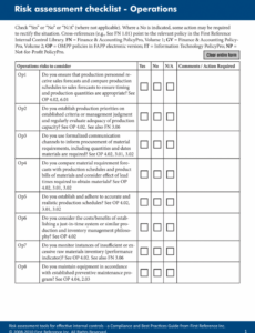 7 Printable Operational Risk Incident Report Template Example