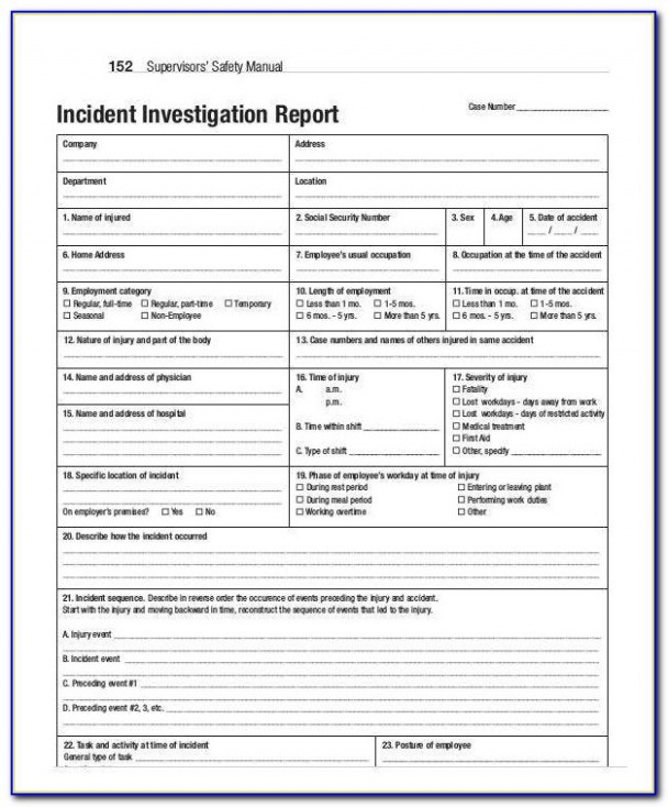 7  Security Incident Investigation Report Template