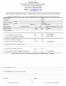 8 Editable Law Enforcement Incident Report Form Template