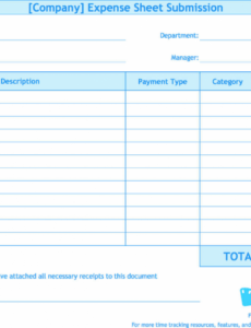 9 Printable Butler University Expense Report Template