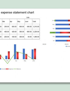 9 Printable Clean Monthly Income And Expense Report Template Doc