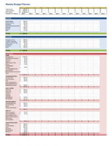 Free  Bi Weekly Maintenance Expense Report Template Example