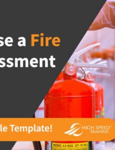 Top Printable Fire Risk Assessment Report Template Docs