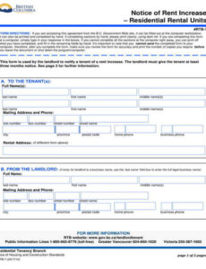 Costum Colorado Rent Increase Notice Template  Example