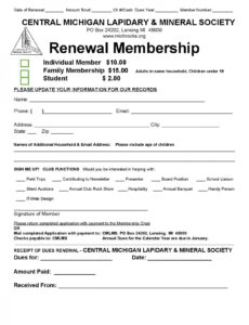 Printable Membership Renewal Notice Template Word Sample