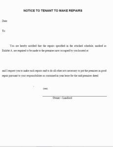 Notice To Landlord Of Moving Out Template Doc