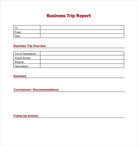 7 Editable Sales Field Visit Report Template Doc