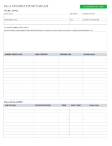 8  Summer School Progress Report Template Doc