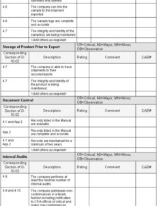 6 Editable Internal Audit Follow Up Report Template Sample