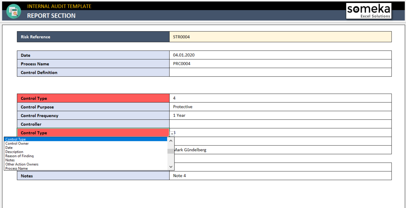 9 Editable Internal Audit Status Report Template Docx