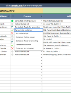 9 Printable Customer Follow Up Report Template Excel