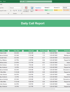 9 Printable Sales Follow Up Report Template Pdf