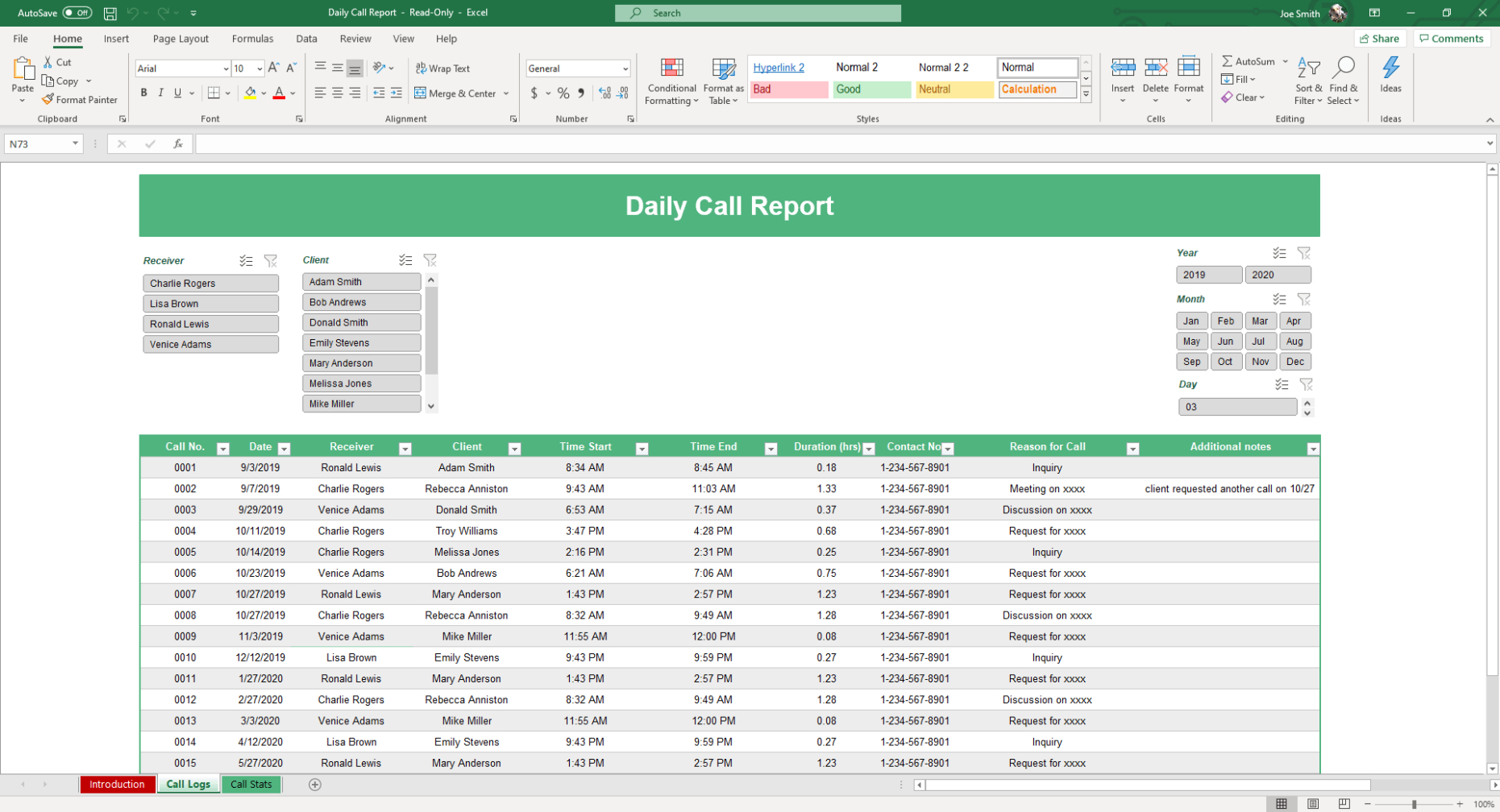 9 Printable Sales Follow Up Report Template Pdf