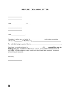 Blank Returned Check Fee Notice Template Word