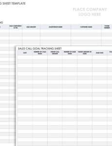 5 Printable Outside Sales Call Report Template Word