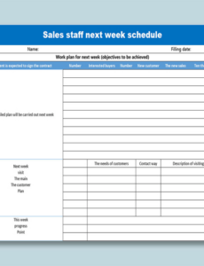 8  Outside Sales Call Report Template Word