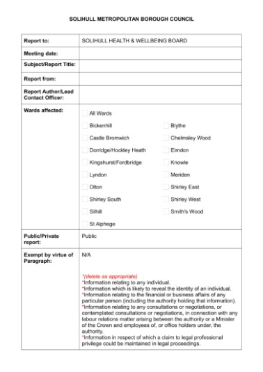 Free Editable Financial Report To Board Of Directors Template Example