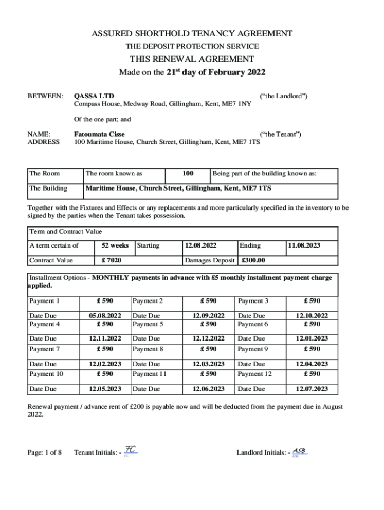 Printable Tenancy Break Clause Notice Template  Sample