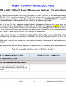 8 Editable Internal Audit Findings Report Template