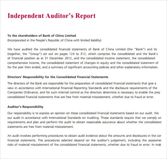 Top Printable Internal Audit Findings Report Template Docx