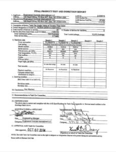 5 Printable Quality Control Inspection Report Template Docs