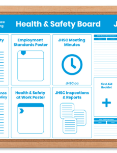 5 Editable Health And Safety Committee Report Template Word