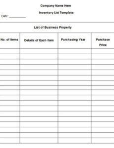 6  Warehouse Damage Report Template Sample