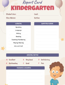 8 Editable Preschool Weekly Progress Report Template Doc