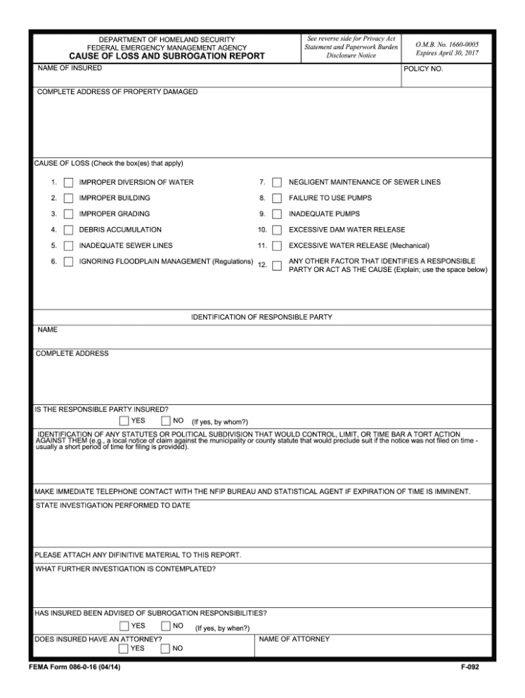 9  Cause Of Damage Report Template Doc