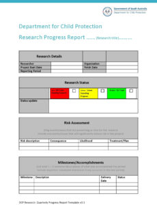 9  High School Weekly Progress Report Template Docx