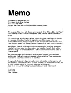 Free Blank Employee Memorandum Template  Sample