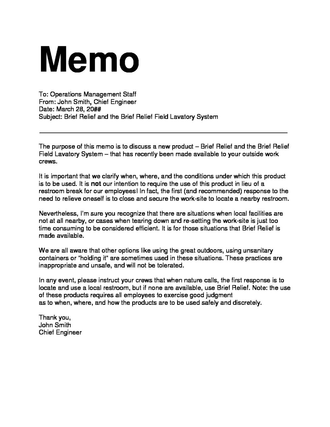 Free Blank Employee Memorandum Template  Sample