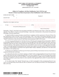 Free Blank Tax Credit Recertification Notice Template Doc Sample