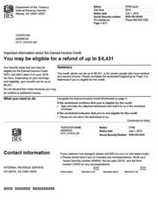 Free Printable Tax Credit Recertification Notice Template Pdf