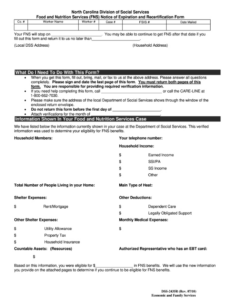 Free Printable Tax Credit Recertification Notice Template Word